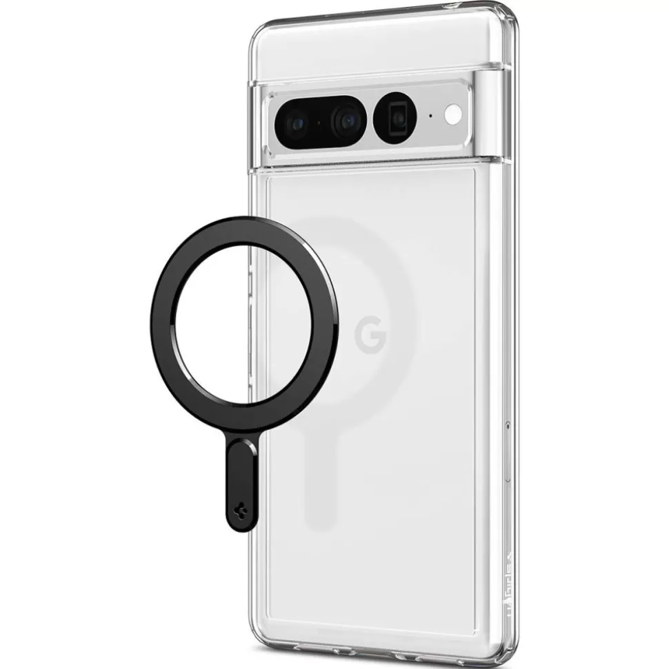 Spigen Pixel 7A | Pixel 8*Blaszka Ring Onetap Ring Magnetic Magsafe Plate Black