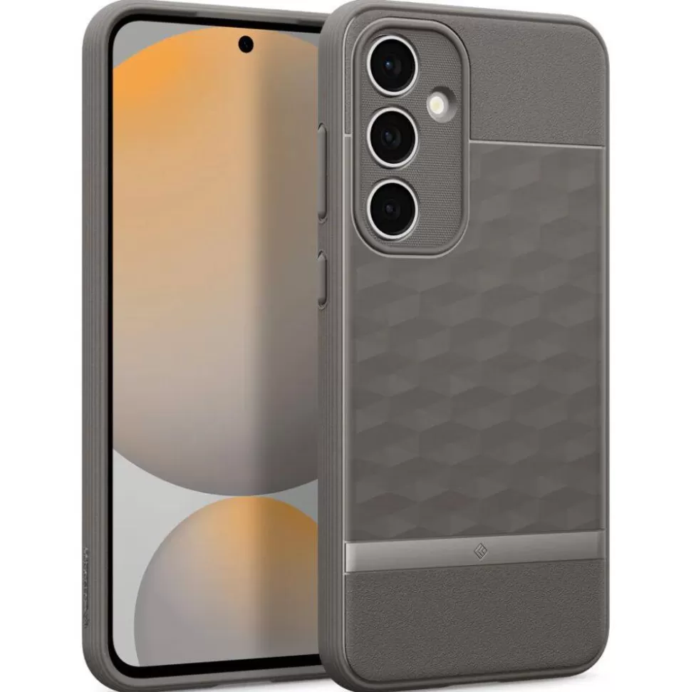 Spigen Galaxy S24 Fe*Etui CASEOLOGY PARALLAX GALAXY S24 FE ASH GREY Szary