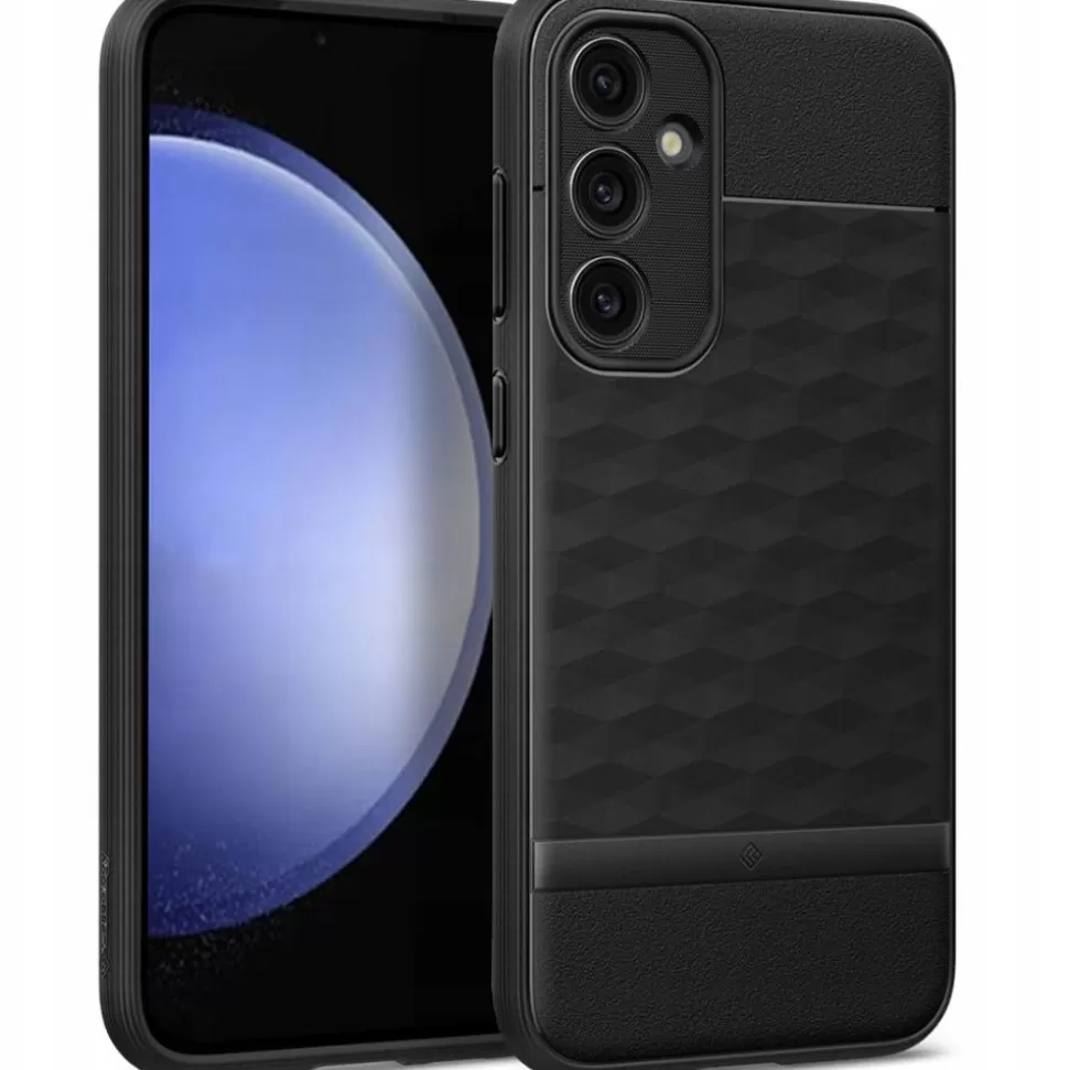 Spigen Galaxy S23 Fe*Etui Caseology Parallax Galaxy S23 Fe Matte Black Case