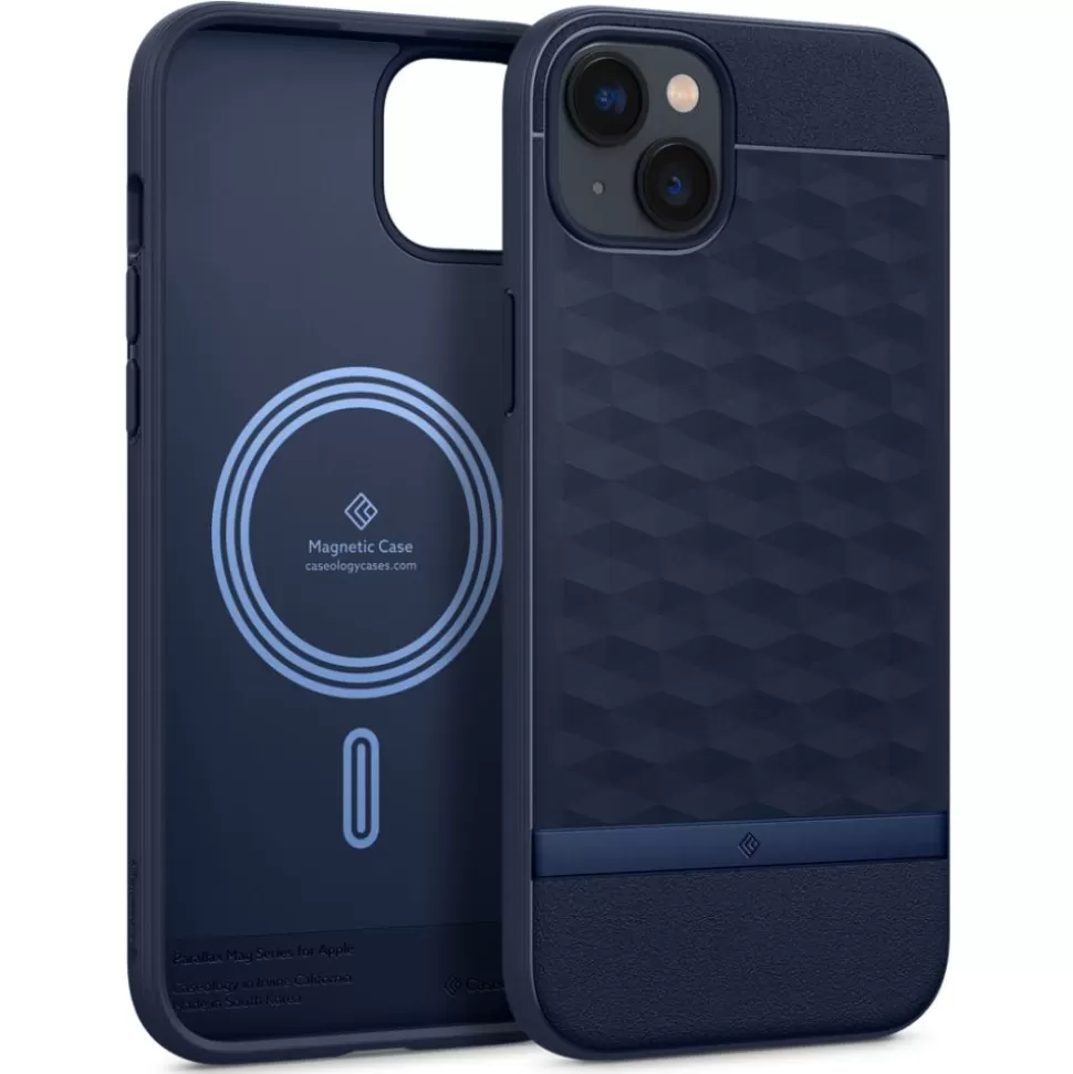 Spigen Iphone 14 Plus | Iphone 14 Plus*Etui Caseology Parallax Mag Magsafe iPhone 14 Plus Midnight Blue Niebieski