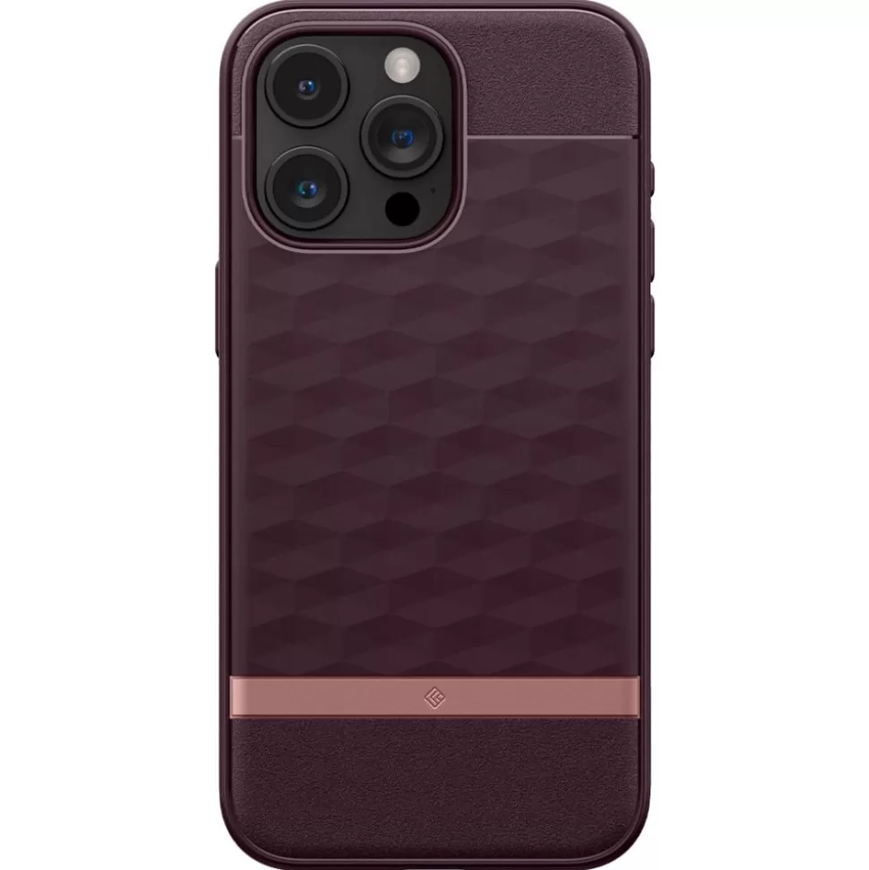 Spigen Iphone 15 Pro | Iphone 15 Pro*Etui Caseology Parallax Mag Magsafe iPhone 15 Pro Burgundy Case