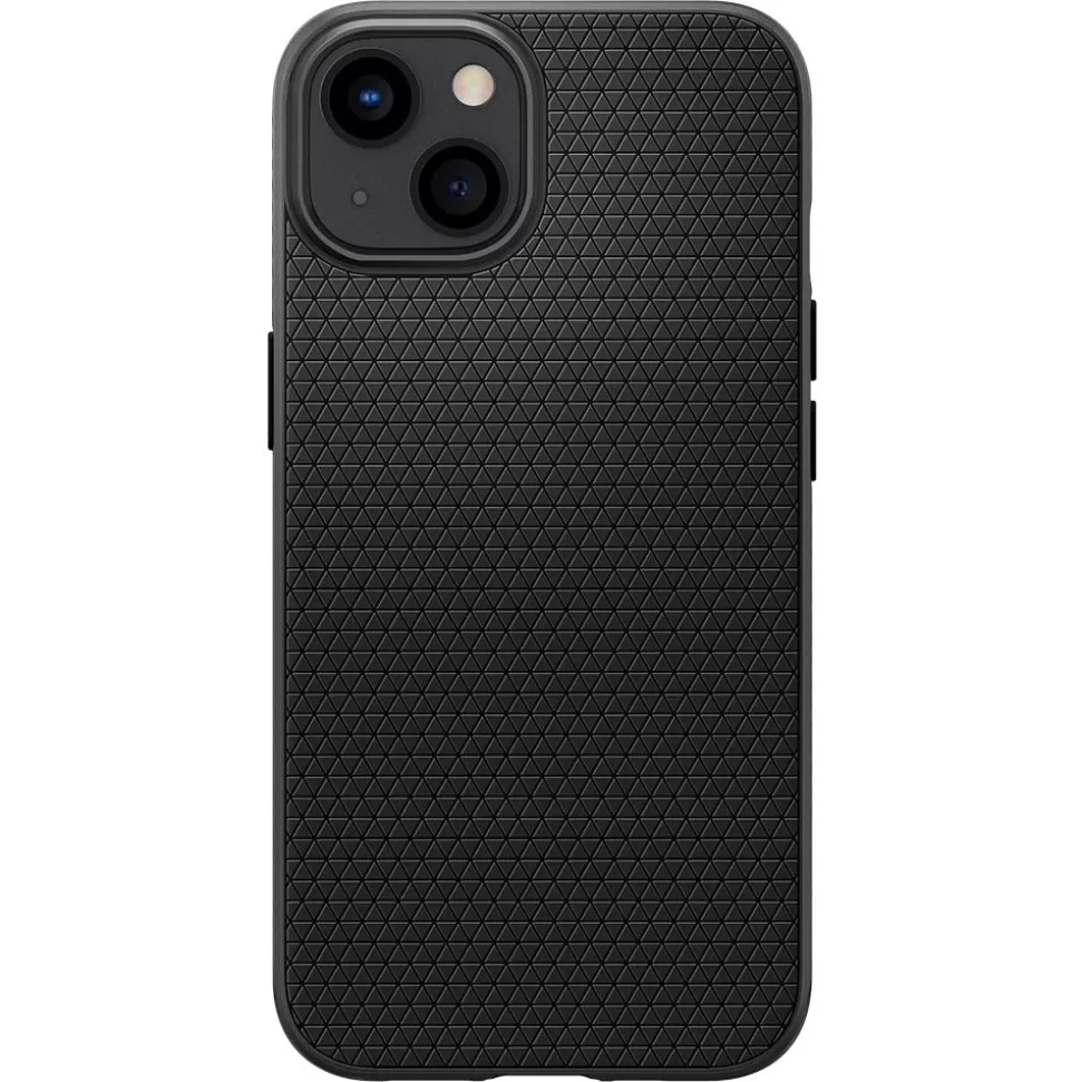 Spigen Iphone 13*Etui iPhone 13 Liquid Air Matte Black Case Czarny