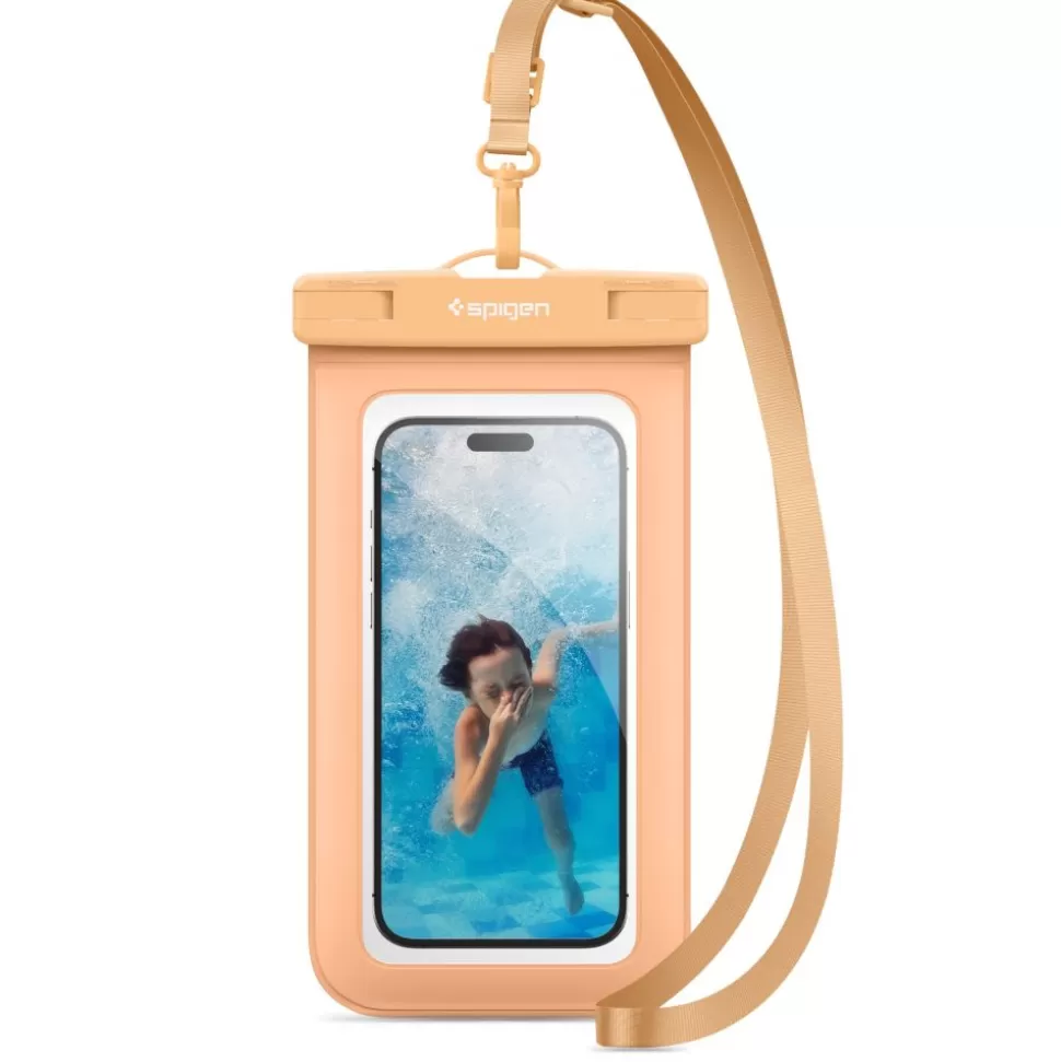 Spigen Inne | Etui Wodoszczelne*Etui A601 Universal Waterproof Case Apricot Case