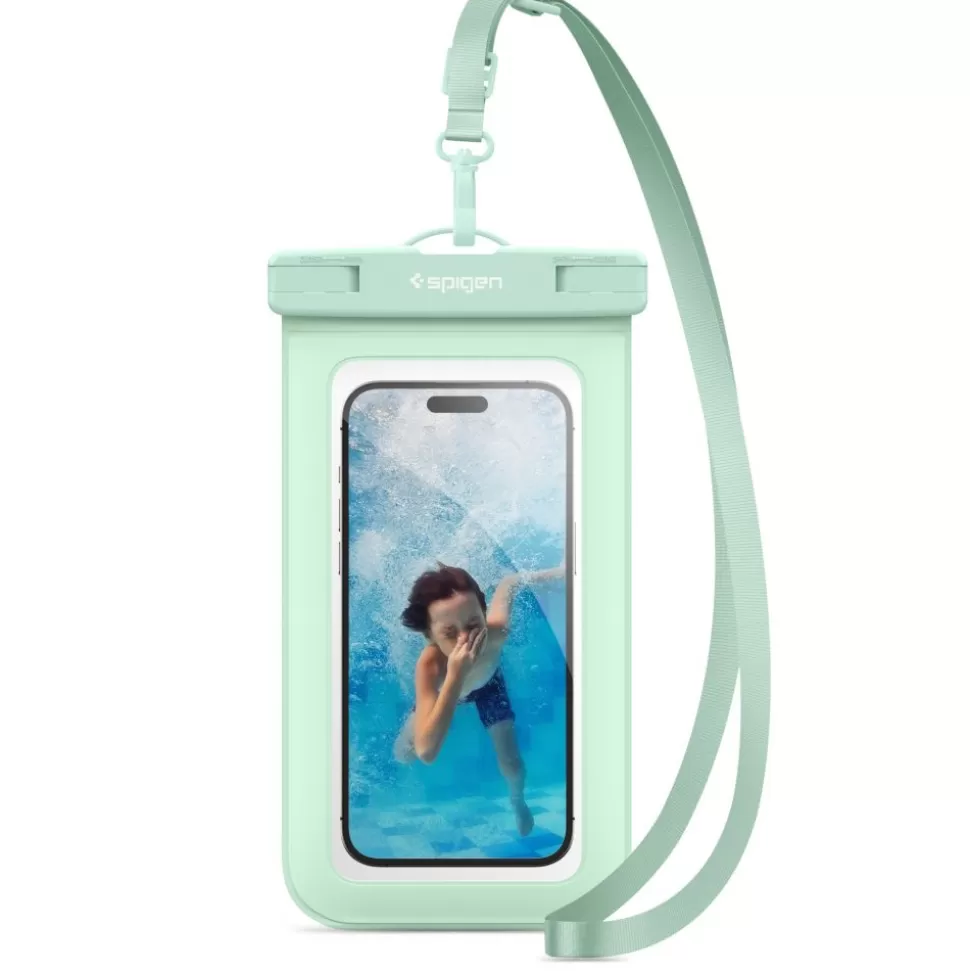 Spigen Inne | Etui Wodoszczelne*Etui A601 Universal Waterproof Case Mint Case