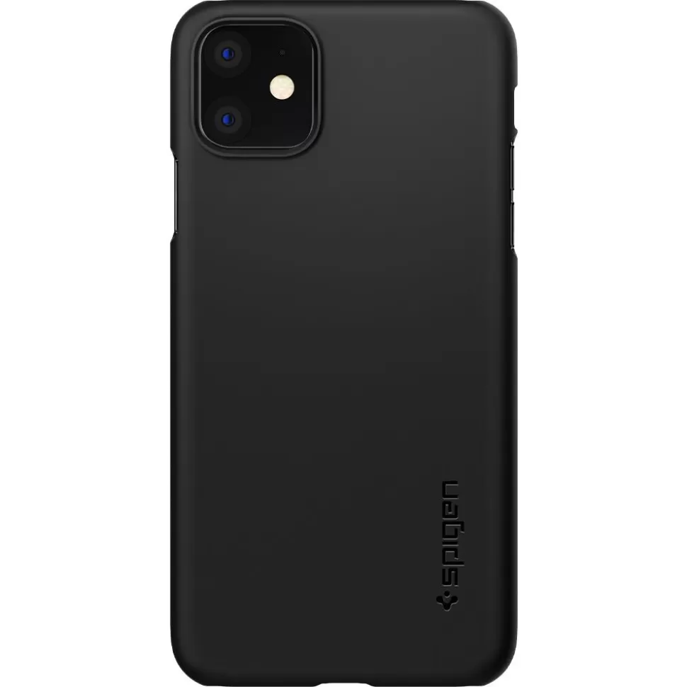 Spigen Iphone 11*Etui Apple Iphone 11 Thin Fit Black Czarne Case