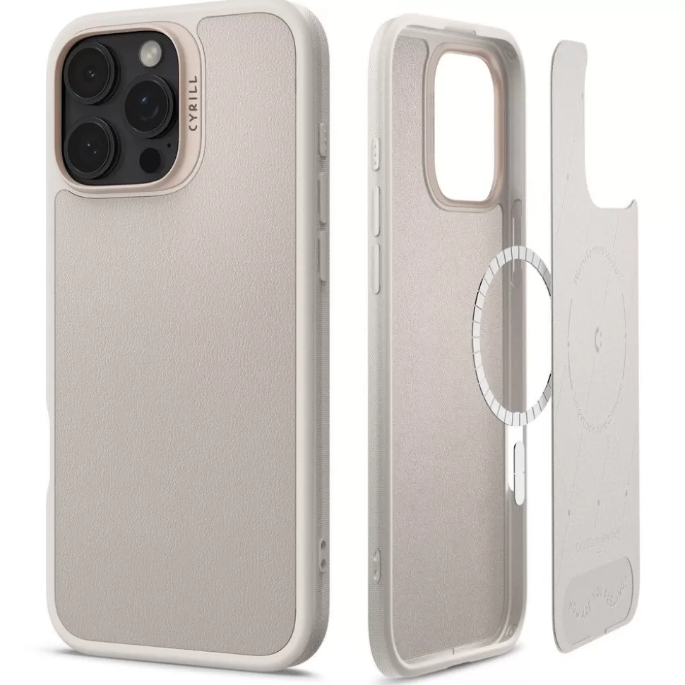 Spigen Iphone 16 Pro*ETUI CYRILL KAJUK MAG MAGSAFE IPHONE 16 PRO CREAM