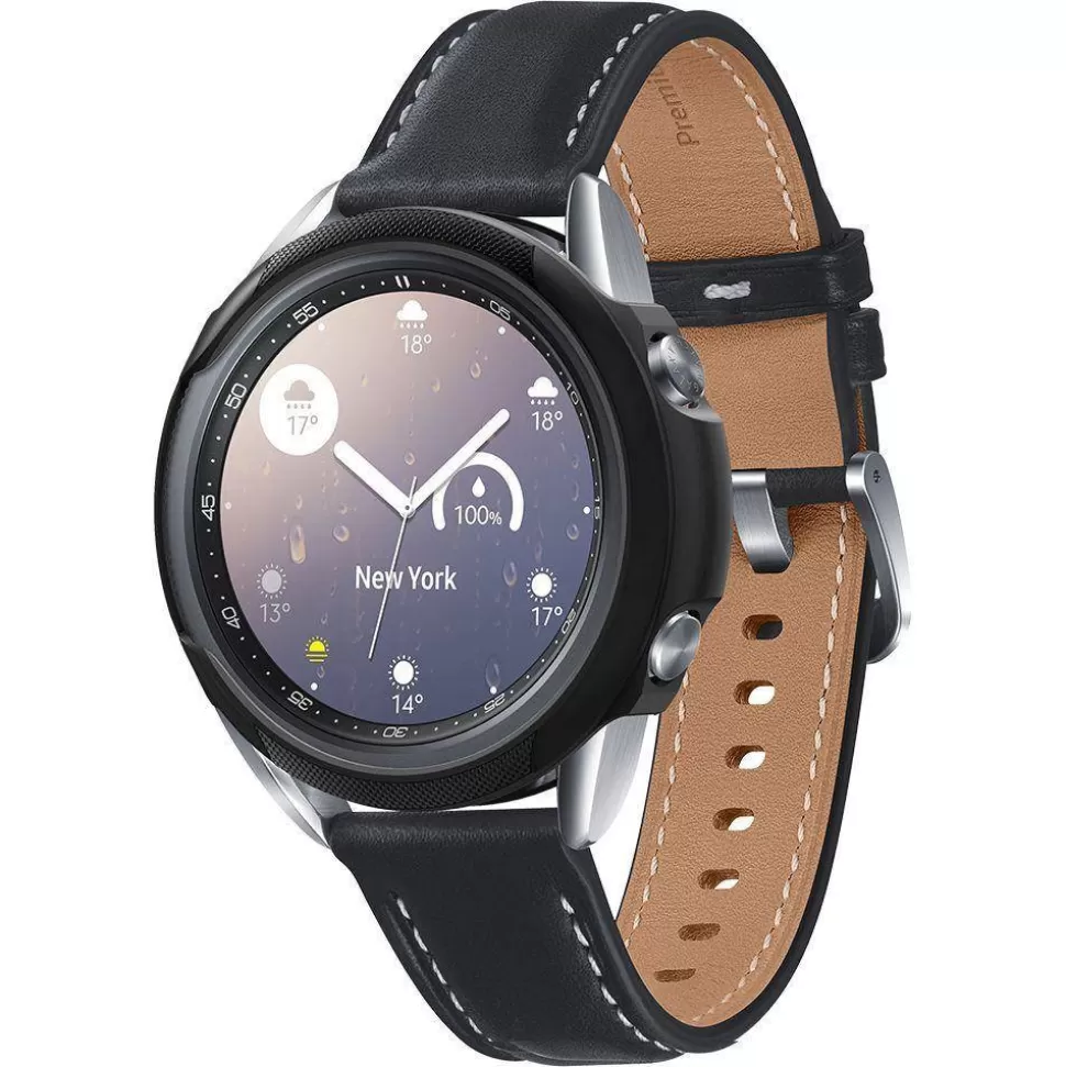 Spigen Galaxy Watch 3 41Mm*Etui Galaxy Watch 3 41mm Liquid Air Black Czarne