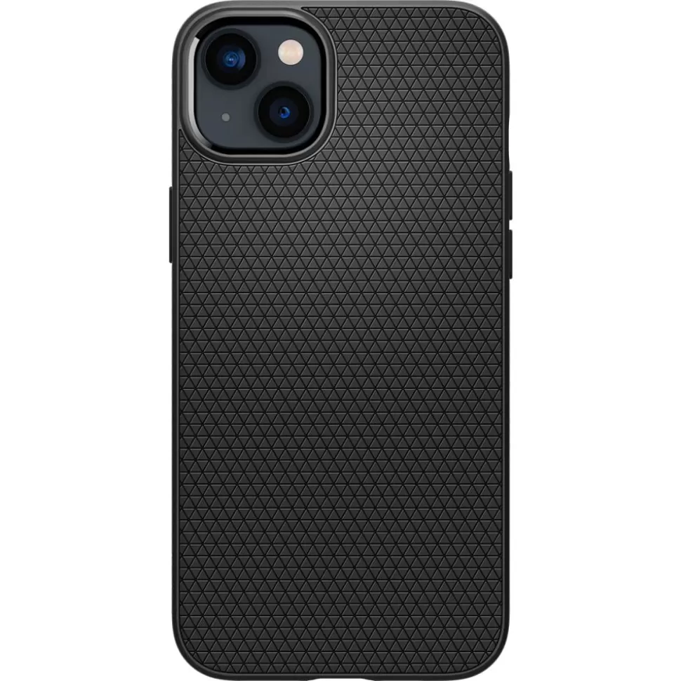 Spigen Iphone 14*Etui iPhone 14 Liquid Air Matte Black Case Czarny