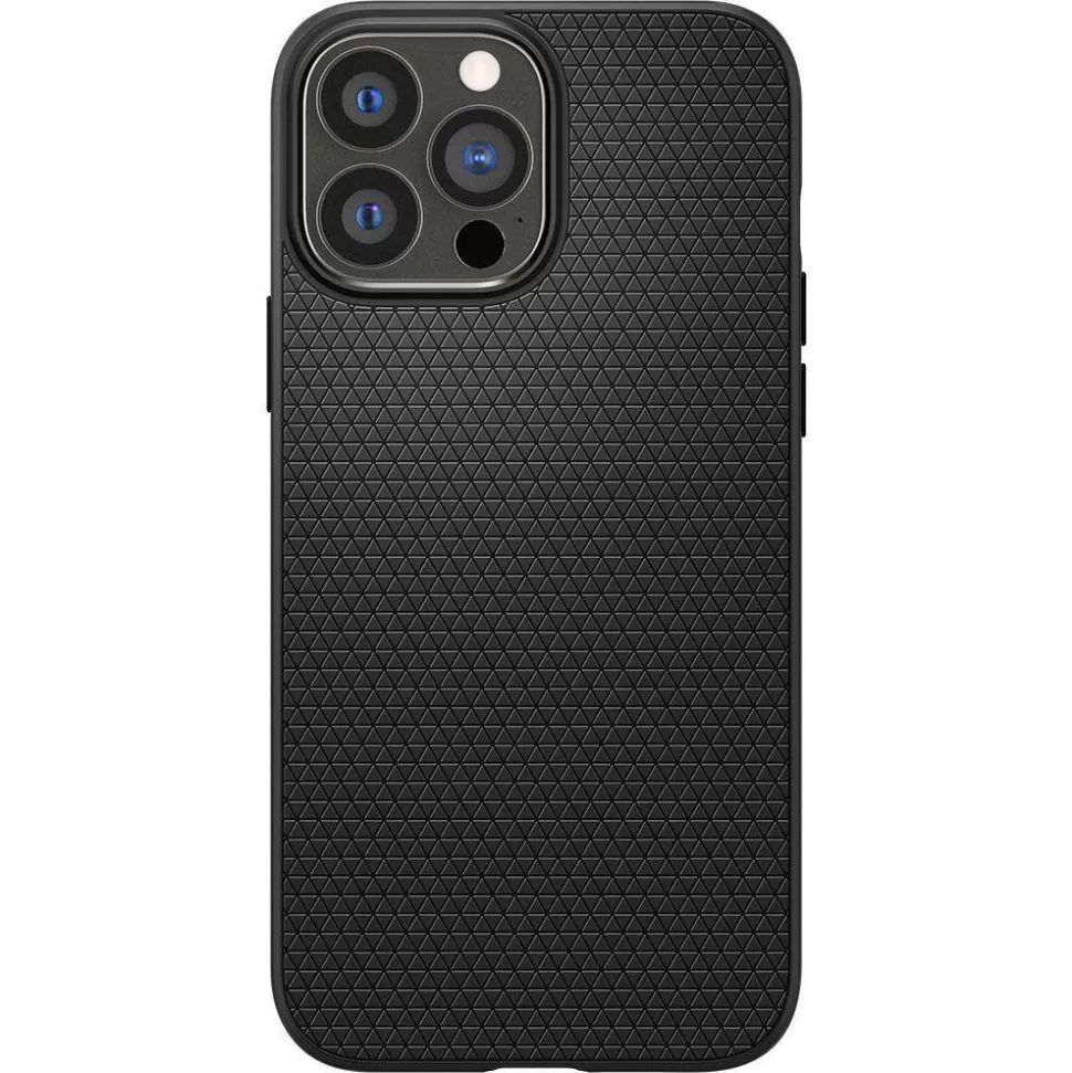 Spigen Iphone 13 Pro*Etui iPhone 13 Pro Liquid Air Matte Black Case + Szkło Hartowane Glas.tr Slim