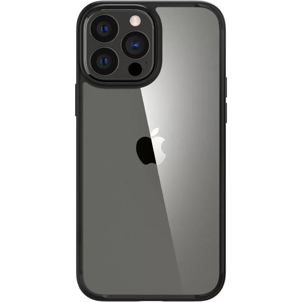 Spigen Iphone 13 Pro*Etui iPhone 13 Pro Ultra Hybrid Matte Black Case + Szkło Hartowane Full Cover