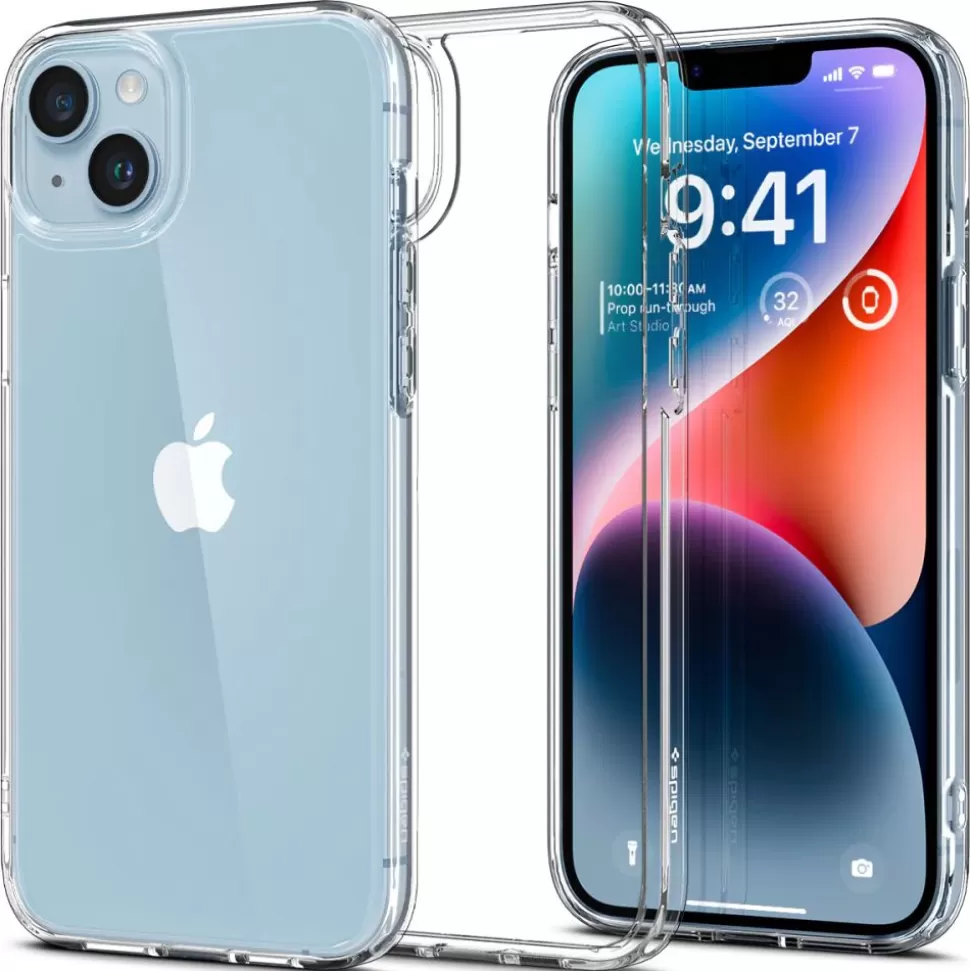 Spigen Iphone 14*Etui iPhone 14 Ultra Hybrid Przezroczyste Crystal Clear Case Przezroczysty