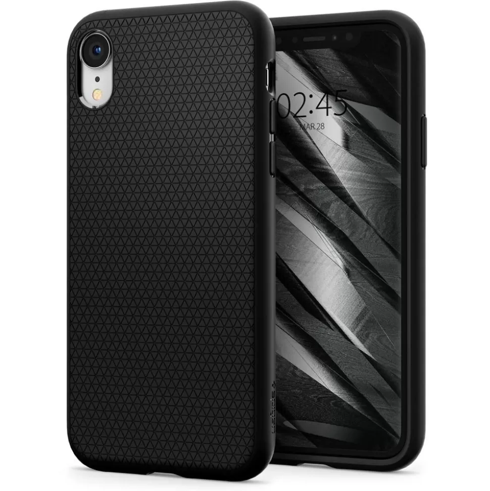 Spigen Iphone Xr*Etui iPhone XR Liquid Air Czarne Case