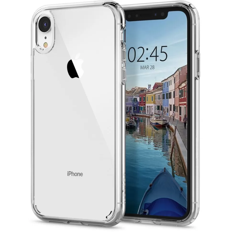 Spigen Iphone Xr*Etui iPhone XR Ultra Hybrid Clear Przezroczyste Case Przezroczysty