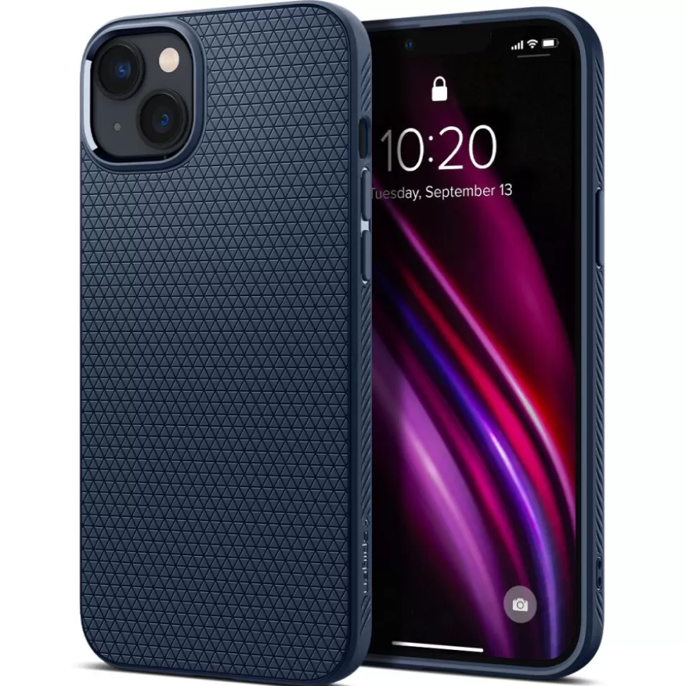 Spigen Iphone 14 Plus*Etui Liquid Air iPhone 14 Plus Navy Blue Niebieski