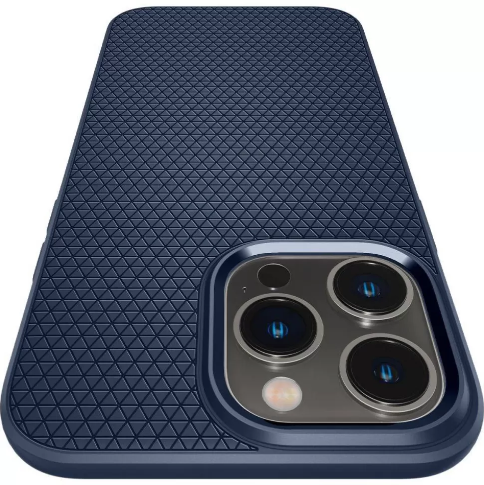 Spigen Iphone 14 Pro*Etui Liquid Air iPhone 14 Pro Navy Blue Niebieski