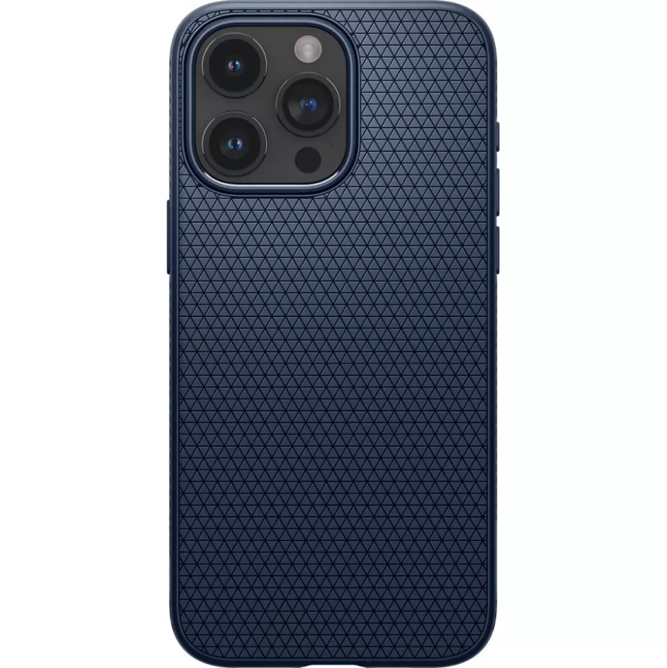 Spigen Iphone 15 Pro*Etui Liquid Air iPhone 15 Pro Navy Blue Case Granatowy