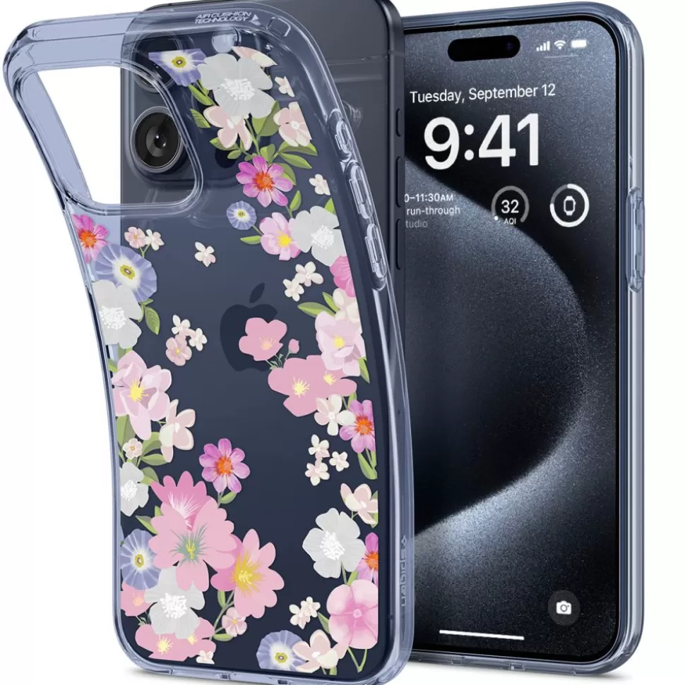 Spigen Iphone 15 Pro*Etui Liquid Crystal iPhone 15 Pro Blossom Wielokolorowy