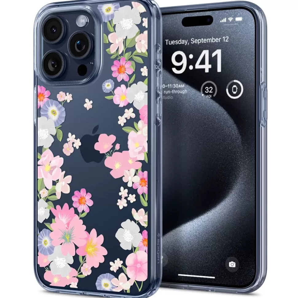 Spigen Iphone 15 Pro*Etui Liquid Crystal iPhone 15 Pro Blossom Wielokolorowy