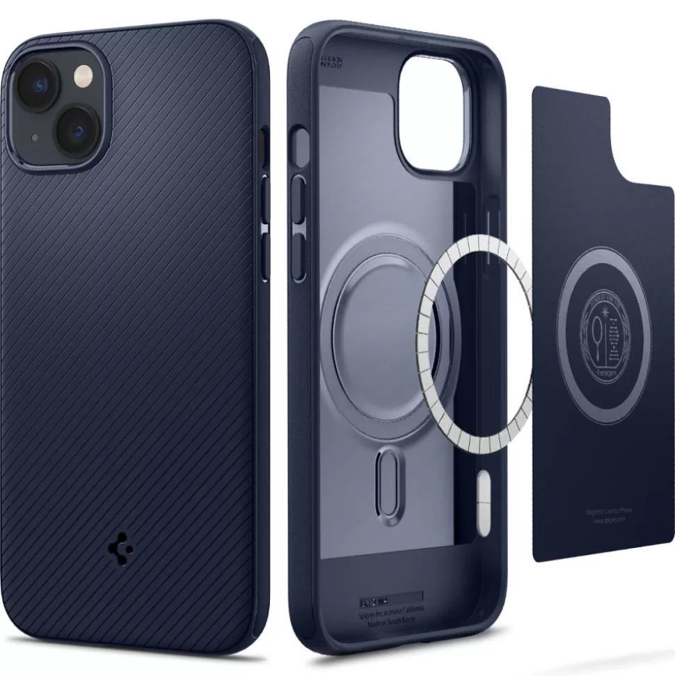 Spigen Iphone 14 Plus*Etui Mag Armor iPhone 14 Plus Navy Blue Granatowy