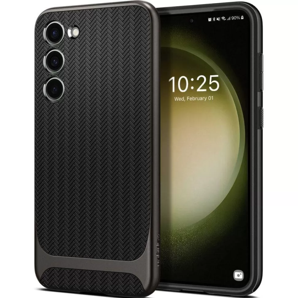 Spigen Galaxy S23*Etui Neo Hybrid Galaxy S23 Gunmetal Case Grafitowy