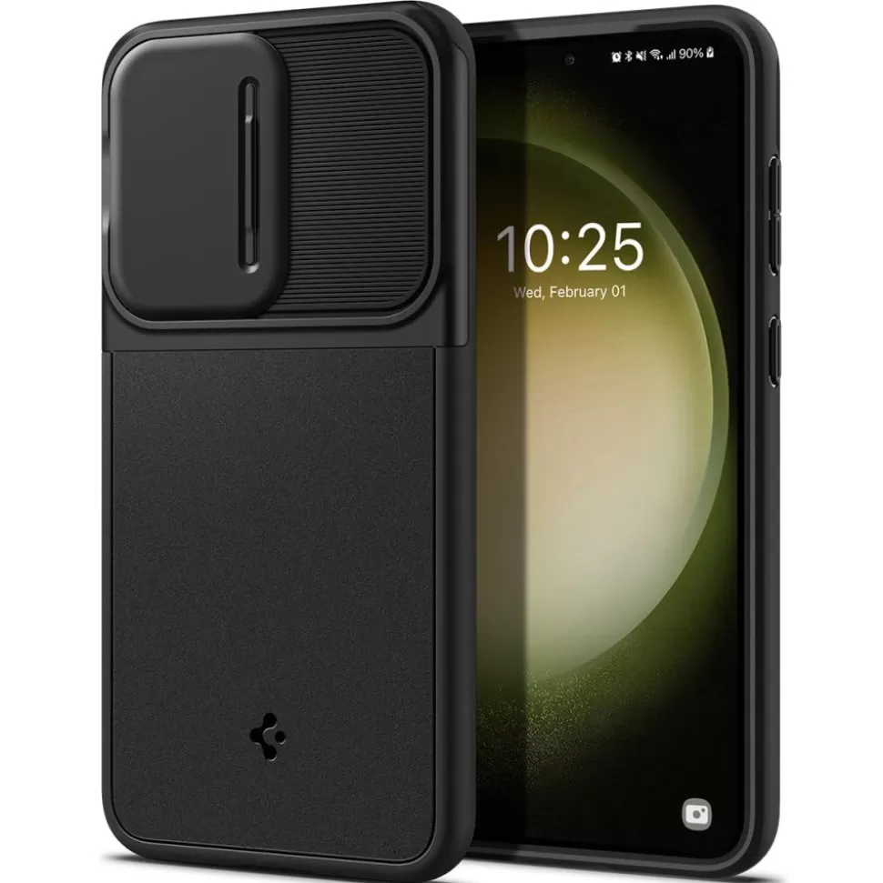 Spigen Galaxy S23*Etui Optik Armor Galaxy S23 Black Case Czarny