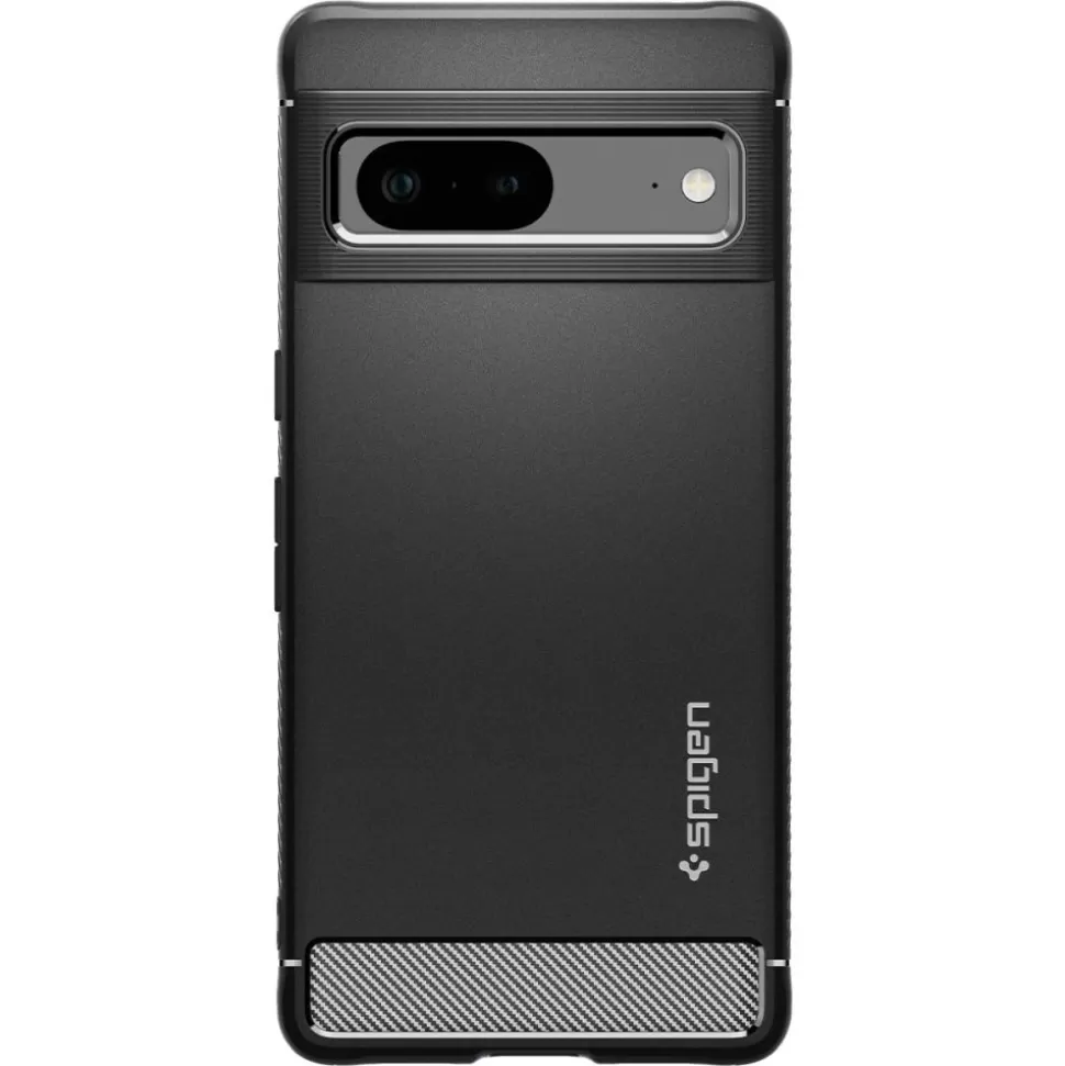 Spigen Pixel 7*Etui RUGGED ARMOR GOOGLE PIXEL 7 MATTE BLACK