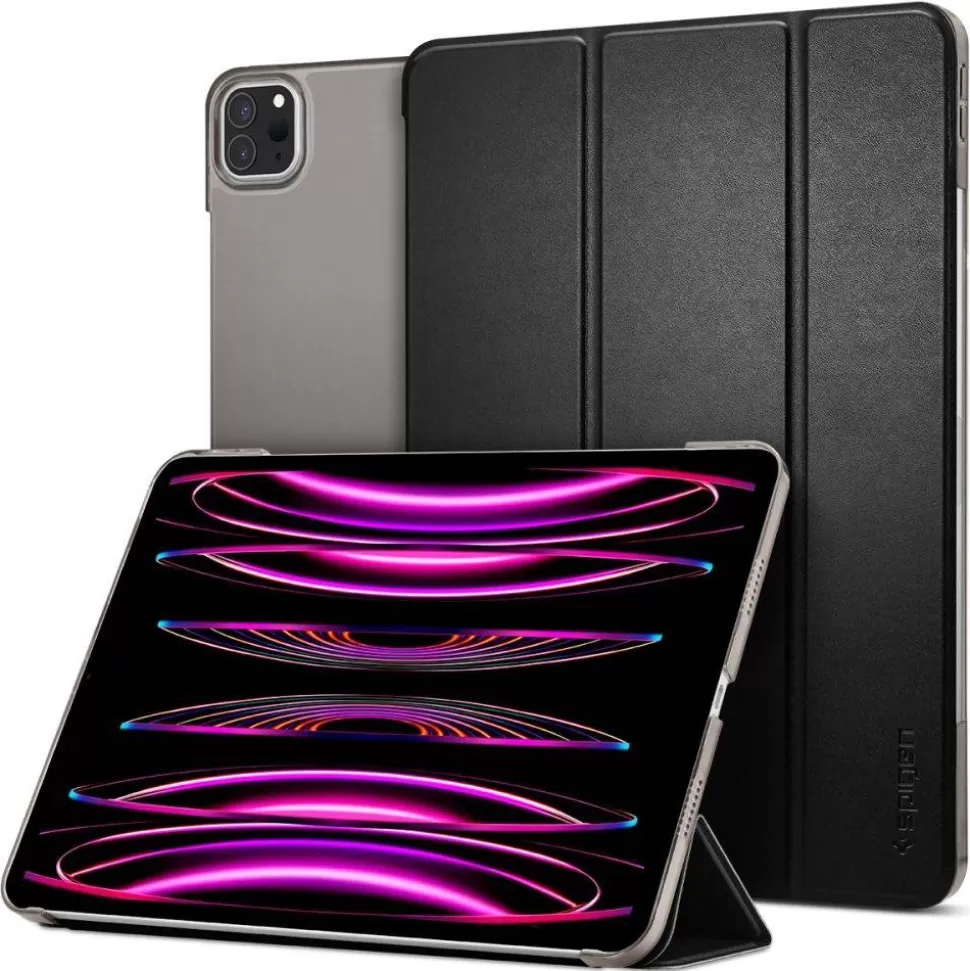 Spigen Ipad Pro 4 12.9 2020 | Ipad Pro 5 12.9 2021*Etui Smart Fold iPad Pro 4/5/6 12.9 2020/2021/2022 Black Case