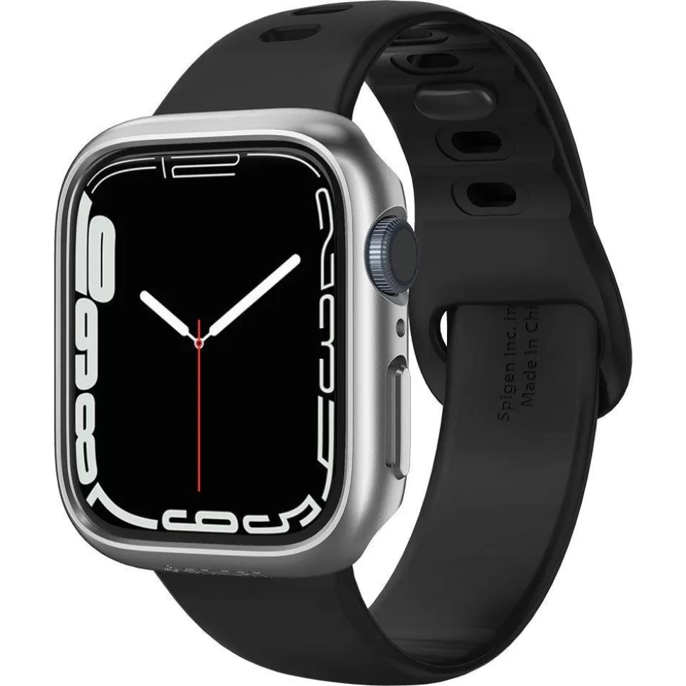 Spigen Apple Watch 7 45Mm | Apple Watch 8 45Mm*Etui Thin Fit Apple Watch 6 7 8 9 45mm Grafitowe