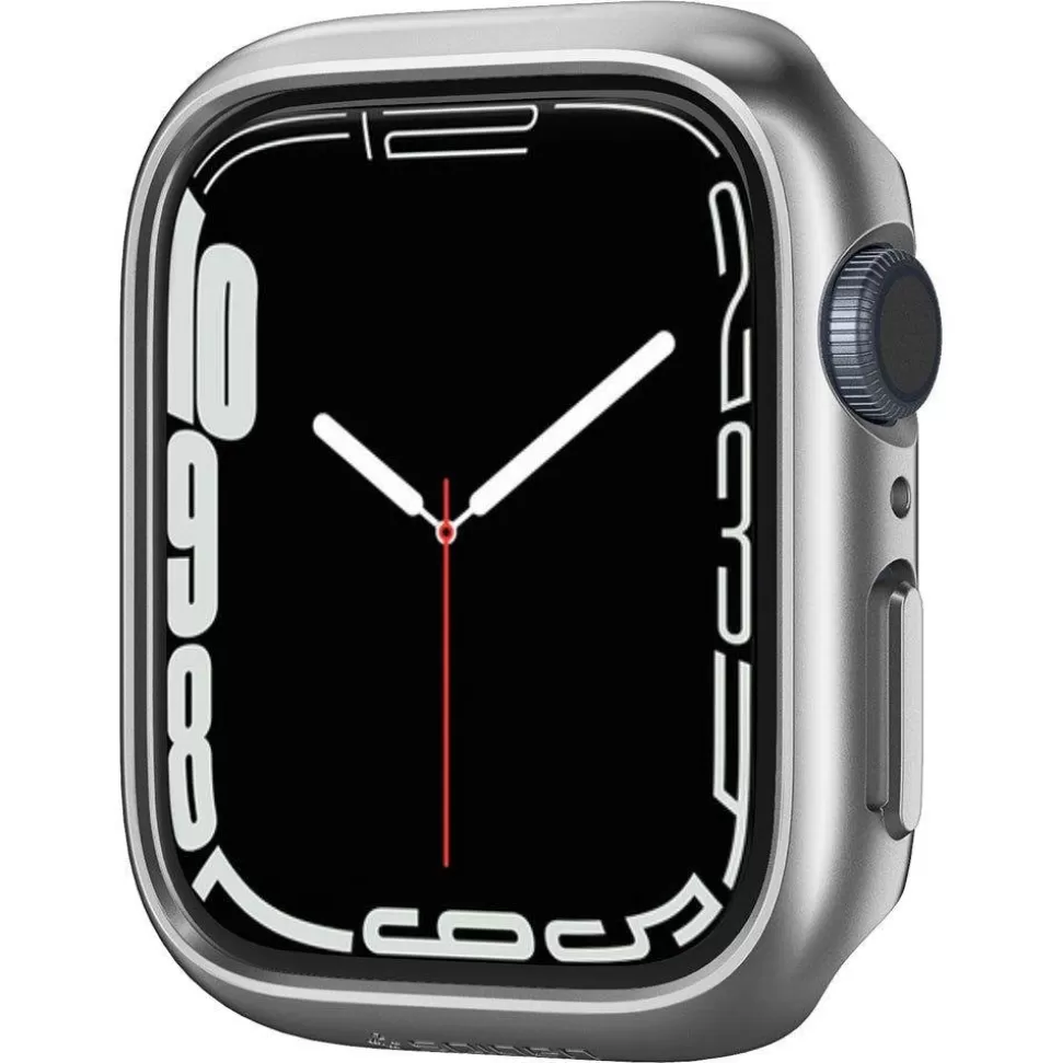 Spigen Apple Watch 7 45Mm | Apple Watch 8 45Mm*Etui Thin Fit Apple Watch 6 7 8 9 45mm Grafitowe