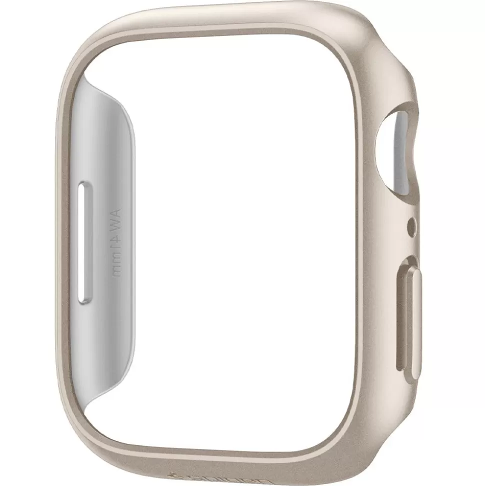 Spigen Apple Watch 7 41Mm | Apple Watch 8 41Mm*Etui Thin Fit Apple Watch 7 8 9 41mm Starlight Case Złoty