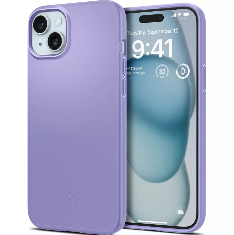 Spigen Iphone 15*Etui Thin Fit iPhone 15 Iris Purple