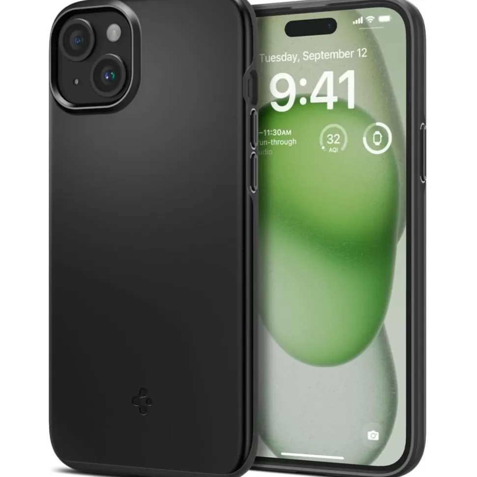 Spigen Iphone 15 Plus*Etui Thin Fit iPhone 15 Plus Black Case