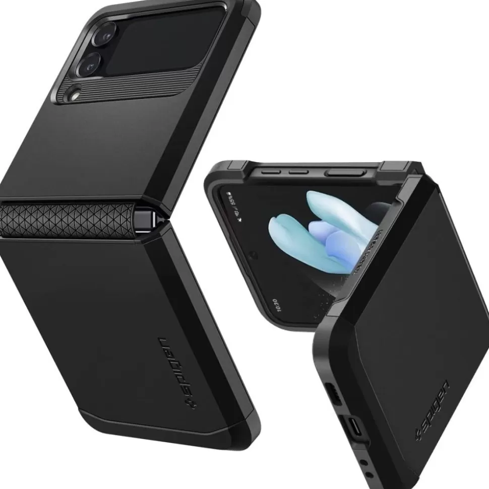 Spigen Galaxy Z Flip 4*Etui TOUGH ARMOR GALAXY Z FLIP 4 BLACK