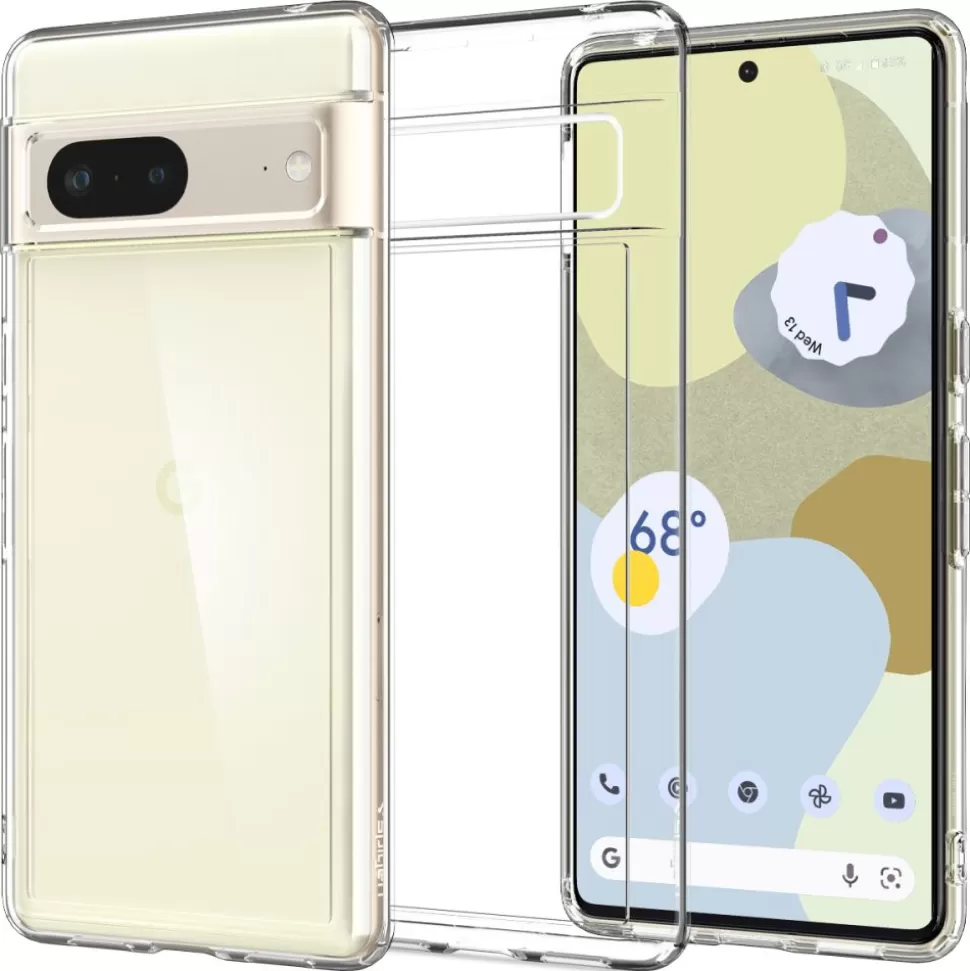 Spigen Pixel 7*Etui Ultra Hybrid Google Pixel 7 Etui Crystal Clear