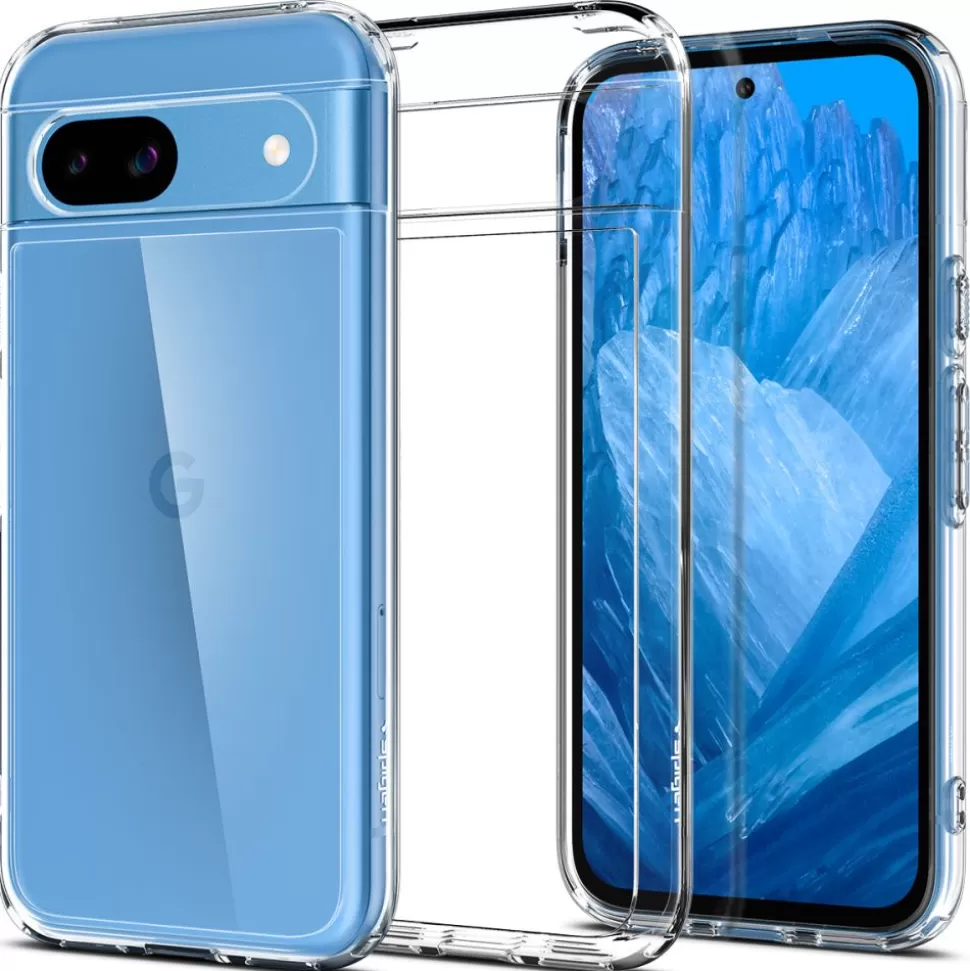 Spigen Pixel 8A*Etui Ultra Hybrid Google Pixel 8a Crystal Clear Przezroczysty