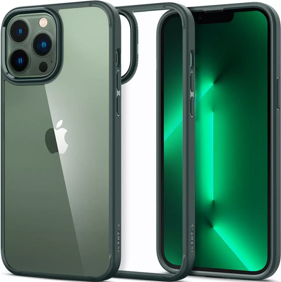 Spigen Iphone 13 Pro*Etui ULTRA HYBRID IPHONE 13 PRO MIDNIGHT GREEN