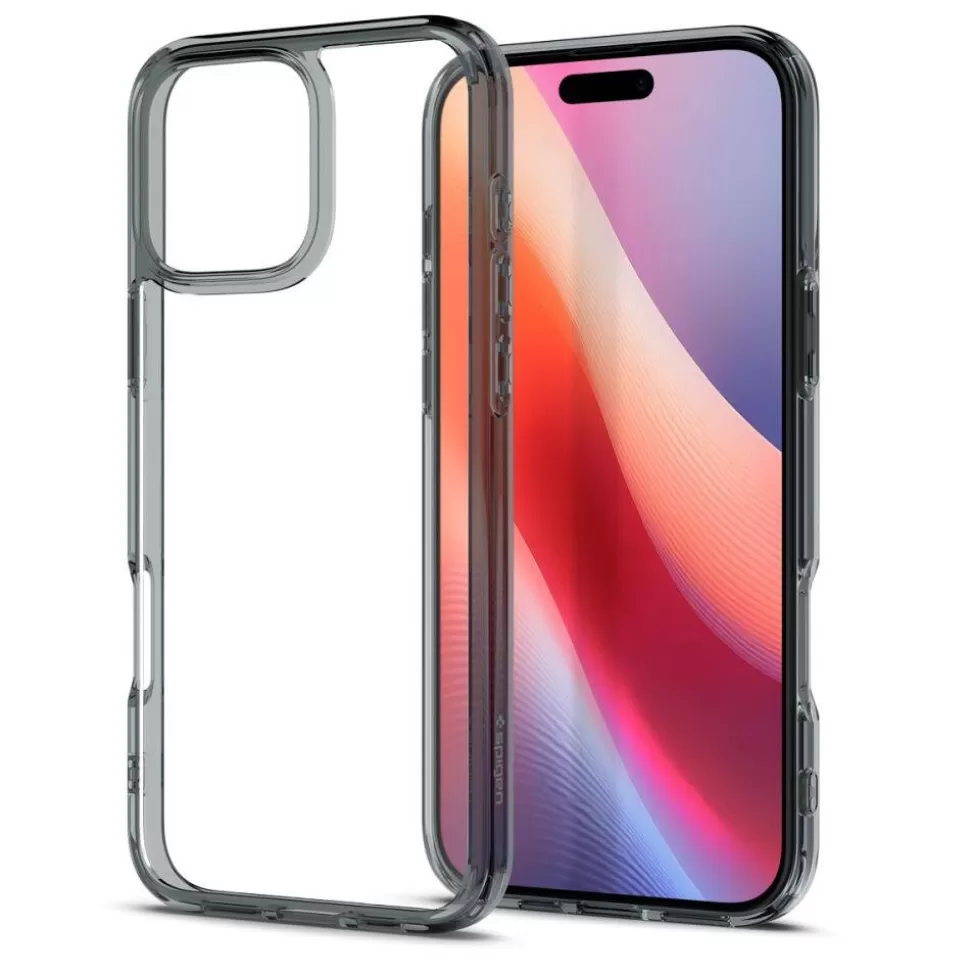 Spigen Iphone 16 Pro*ETUI ULTRA HYBRID IPHONE 16 PRO SPACE CRYSTAL Szary