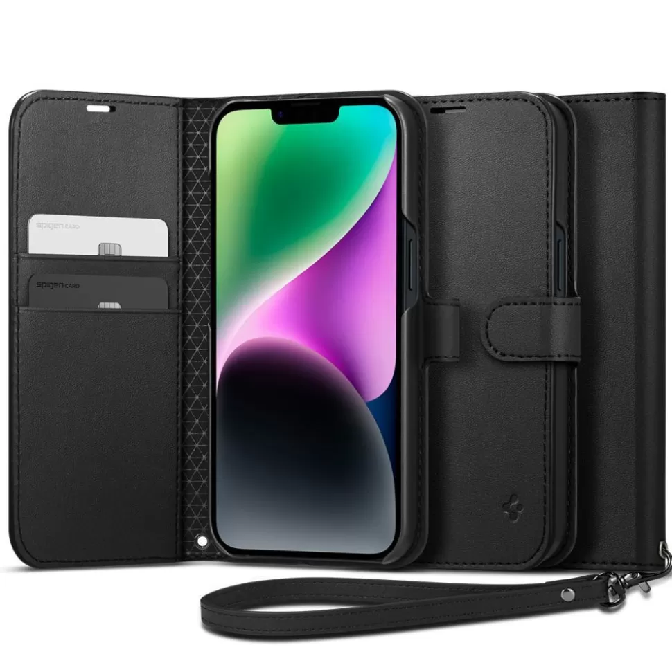 Spigen Iphone 14*Etui Wallet S iPhone 14 Black Case