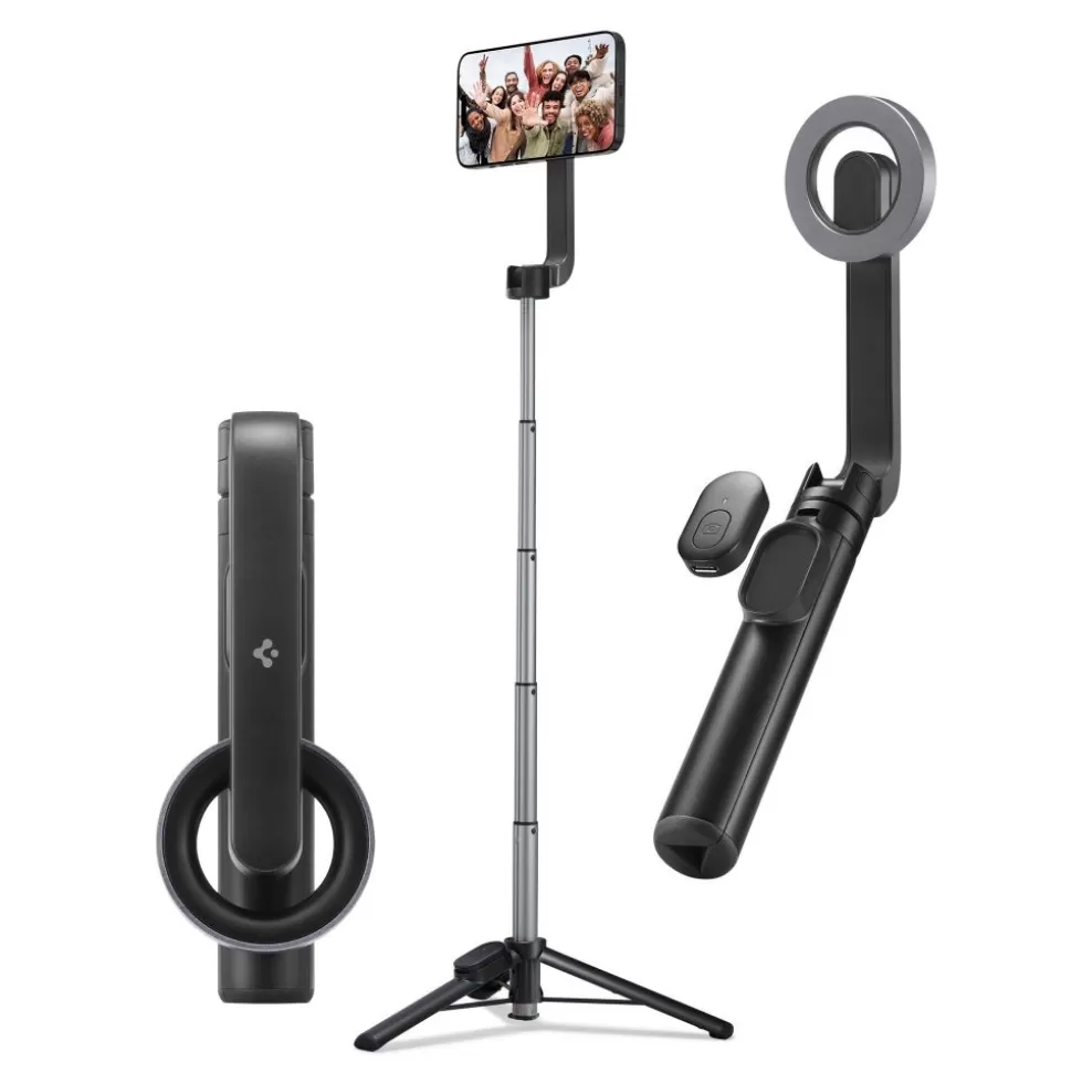 Spigen Selfie Stick*Kijek S570w Magsafe Bluetooth Selfie Stick Tripod Black