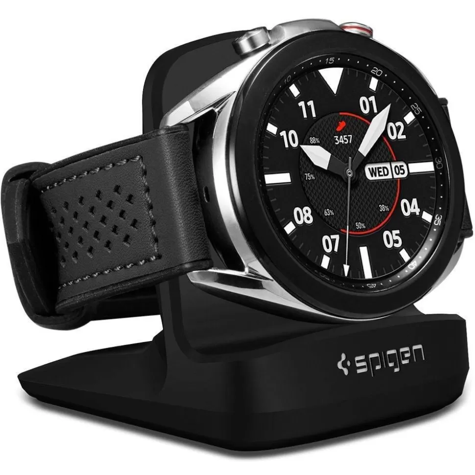 Spigen Podstawki*PODSTAWKA GALAXY WATCH 3 S352 NIGHT STAND BLACK