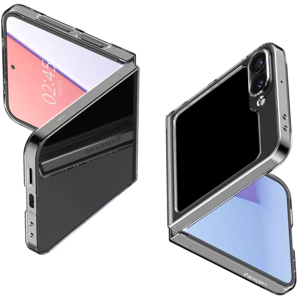 Spigen Galaxy Z Flip 6*AIRSKIN GALAXY Z FLIP 6 CRYSTAL CLEAR Przezroczysty