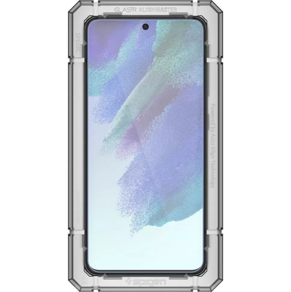 Spigen Galaxy S21 Fe*Alm Glas.Tr S21 FE 2-Pack Szkło Hartowane