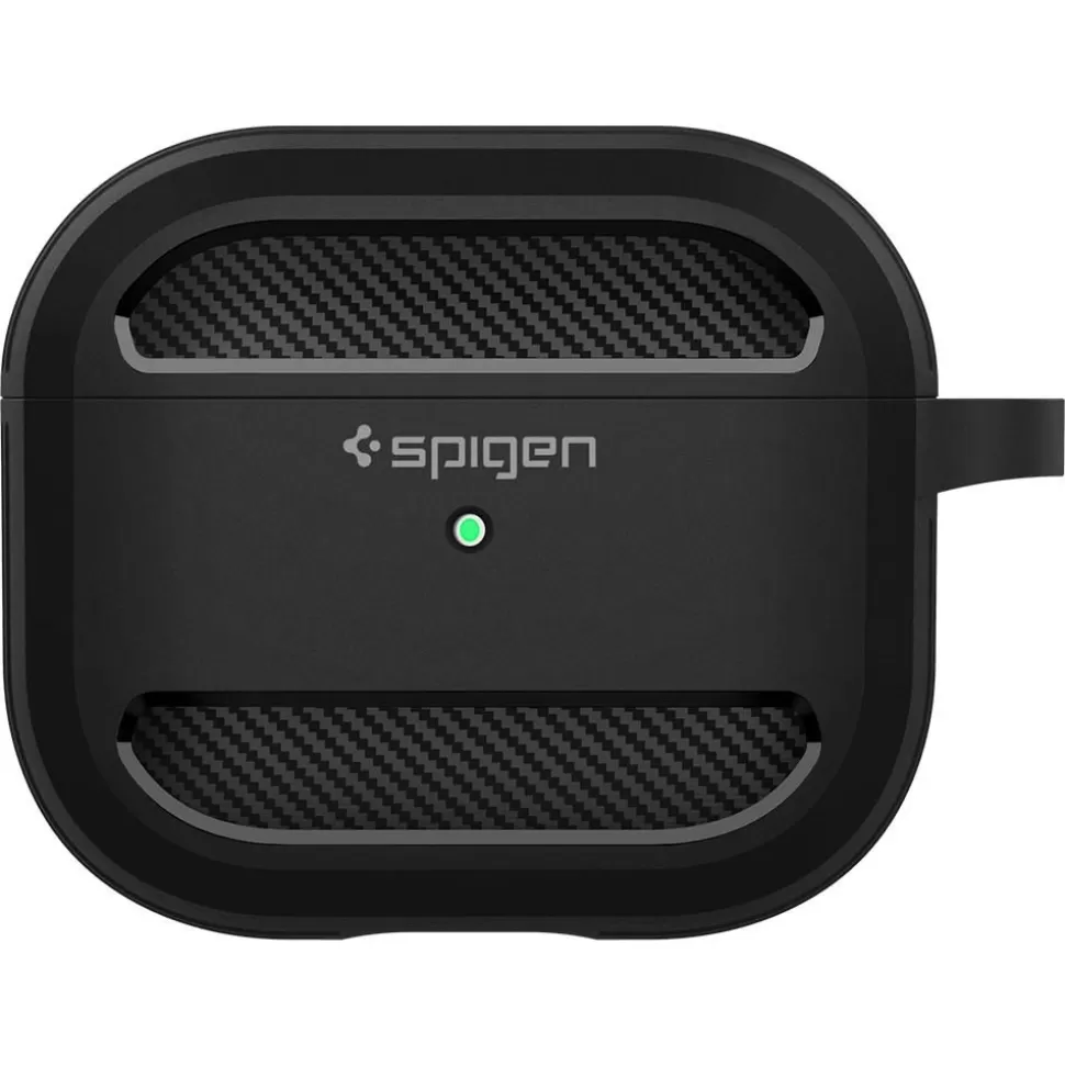 Spigen Airpods 3*Apple Airpods 3 2021 Rugged Armor Etui Matte Black