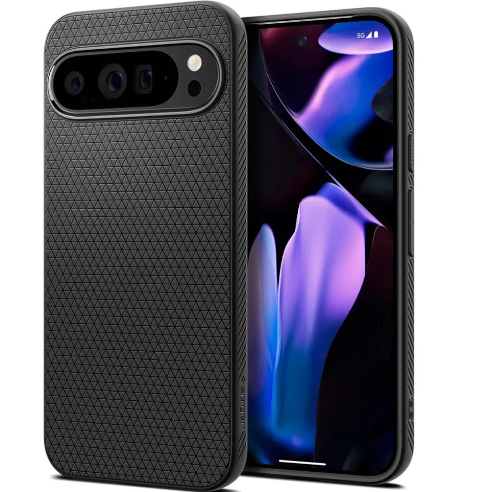 Spigen Pixel 9 Pro Xl*LIQUID AIR GOOGLE PIXEL 9 PRO XL MATTE BLACK Czarny