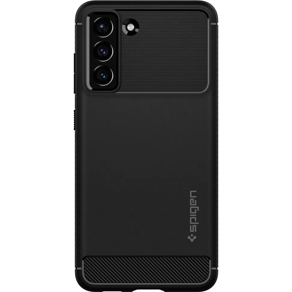 Spigen Galaxy S21 Fe*Rugged Armor S21 FE Matte Black Case