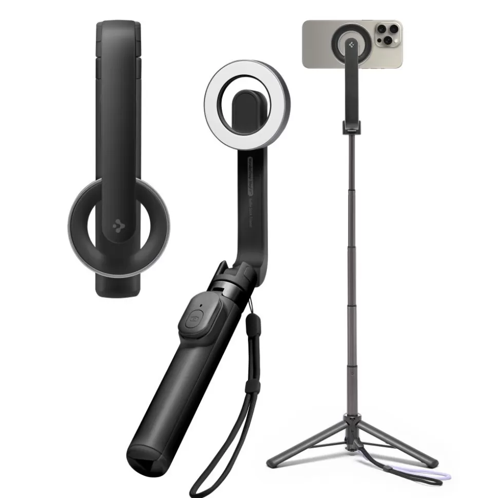 Spigen Selfie Stick*S571W MAGSAFE BLUETOOTH SELFIE STICK TRIPOD BLACK