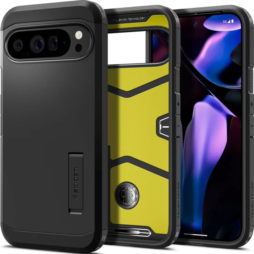 Spigen Pixel 9 Pro Xl*TOUGH ARMOR GOOGLE PIXEL 9 PRO XL BLACK Czarny