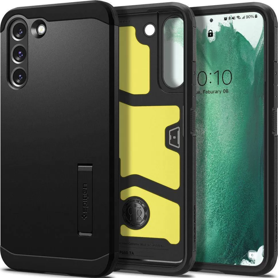 Spigen Galaxy S22 Plus*Tough Armor S22 PLUS ETUI Czarne Case Czarny