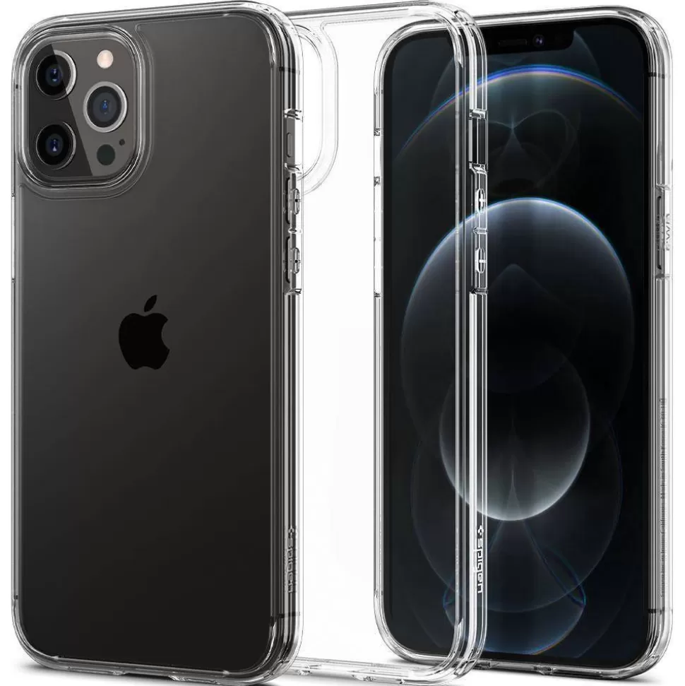 Spigen Iphone 12 | Iphone 12 Pro*Ultra Hybrid iPhone 12 / 12 Pro Etui Clear przezroczyste Case