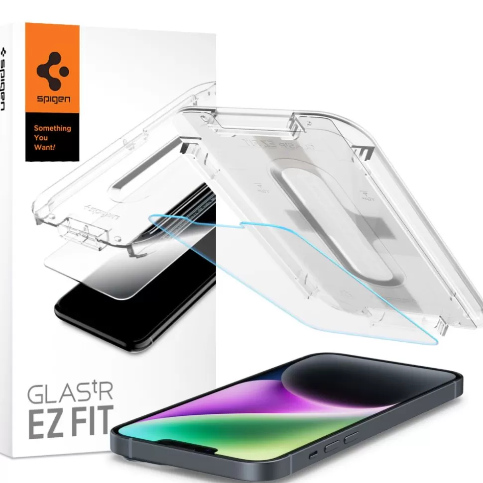 Spigen Iphone 13 | Iphone 13 Pro*Szkło hartowane Apple iPhone 13 / 13 Pro Glas.Tr ”ez Fit”